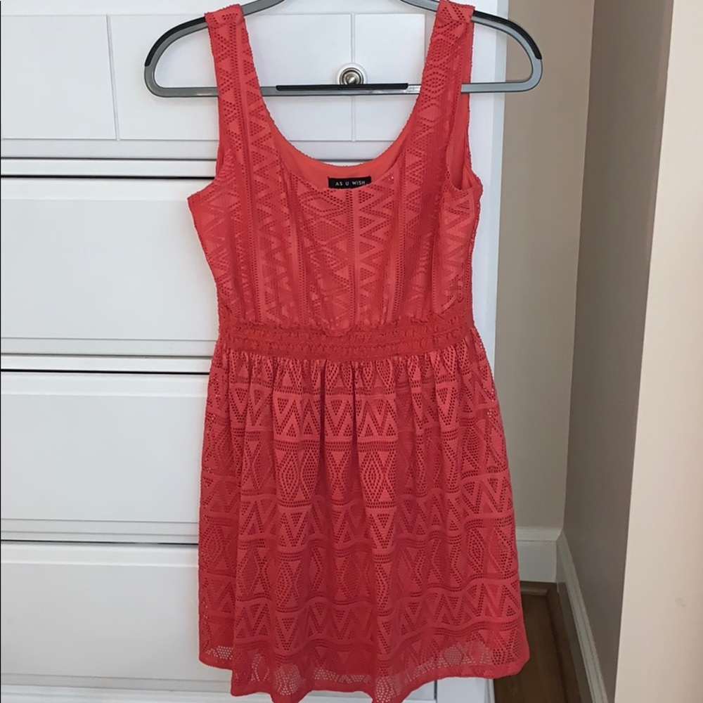 Pink/Red Dress